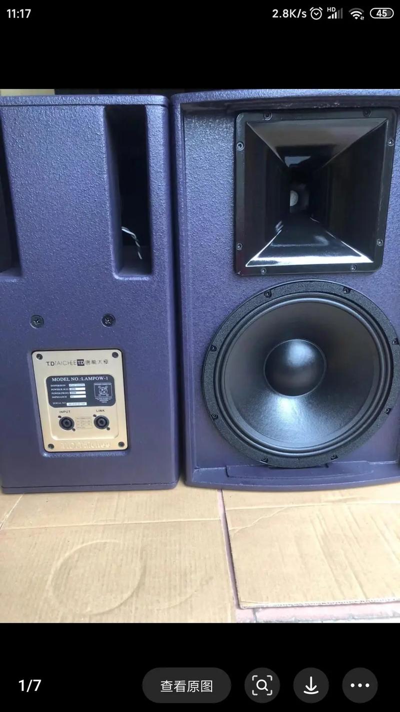 音響設備 唐龍太極12寸籃寶音響到貨兩對,原裝正品無修,意